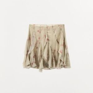 Zara Printed Ruffle